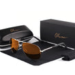 Load image into Gallery viewer, Anti-Blue Light Glasses (Aviator Shape) - XL/XXL For Large Heads (Free Hard Case)