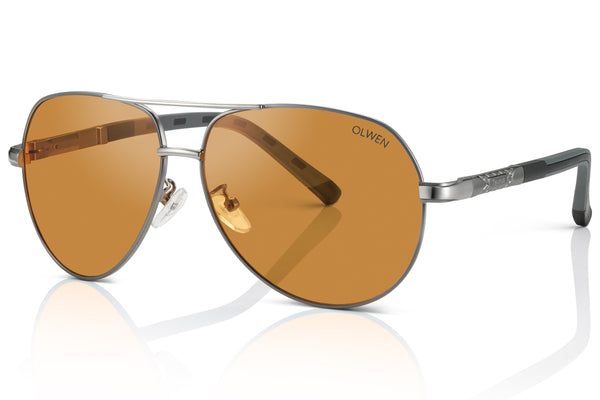 Anti-Blue Light Glasses (Aviator Shape) - XL/XXL