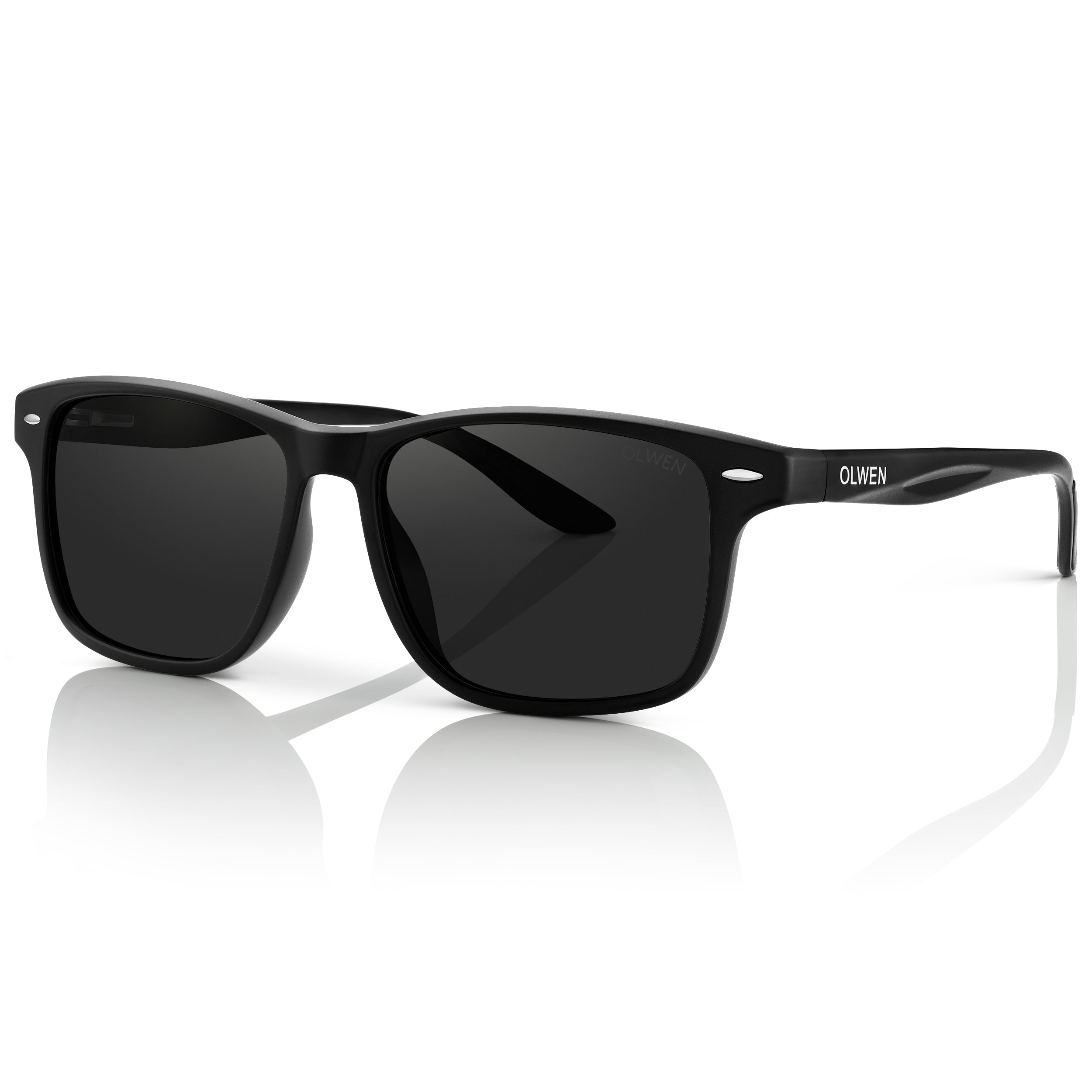 XXL Wayfarer Sunglasses for large heads: 156mm frame, 66mm lens