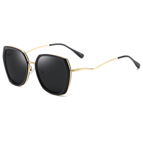 Oversized Square Women's Sunglasses (Polarized)