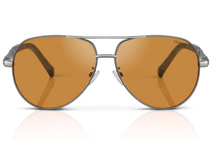Anti-Blue Light Glasses (Aviator Shape) - XL/XXL For Large Heads (Free Hard Case)
