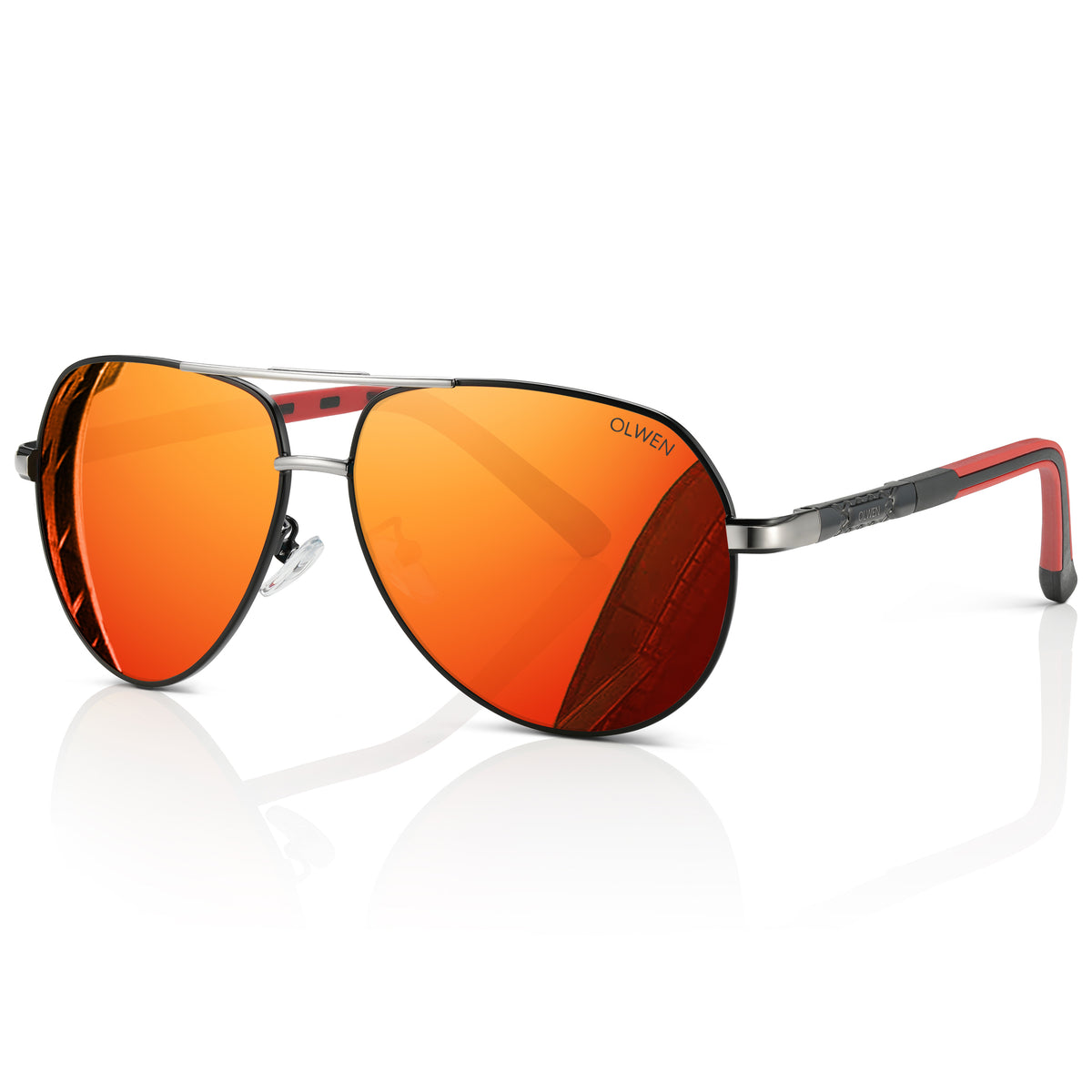 XXL Aviator Sunglasses for Big Heads & Wide Faces: 155mm  display picture 1