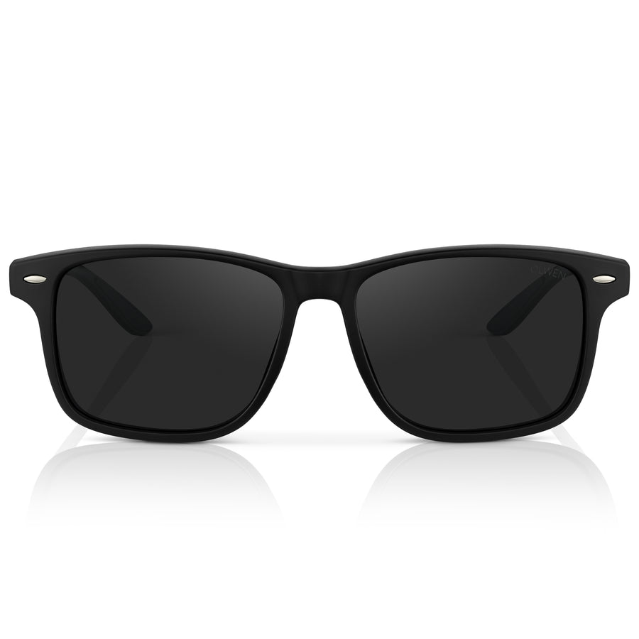 Wayfarer Sunglasses - Polarized XL/XXL For Large Heads (Free Hard Case)